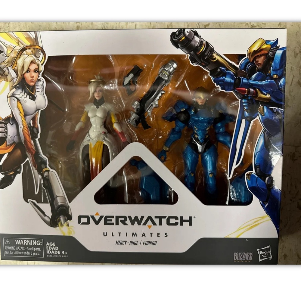 COPY - Overwatch Ultimates Mercy & Pharah Figure Pack Hasbro 2019 NIB